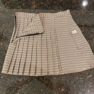 Urban outfitters pleated kilt skirt, like new